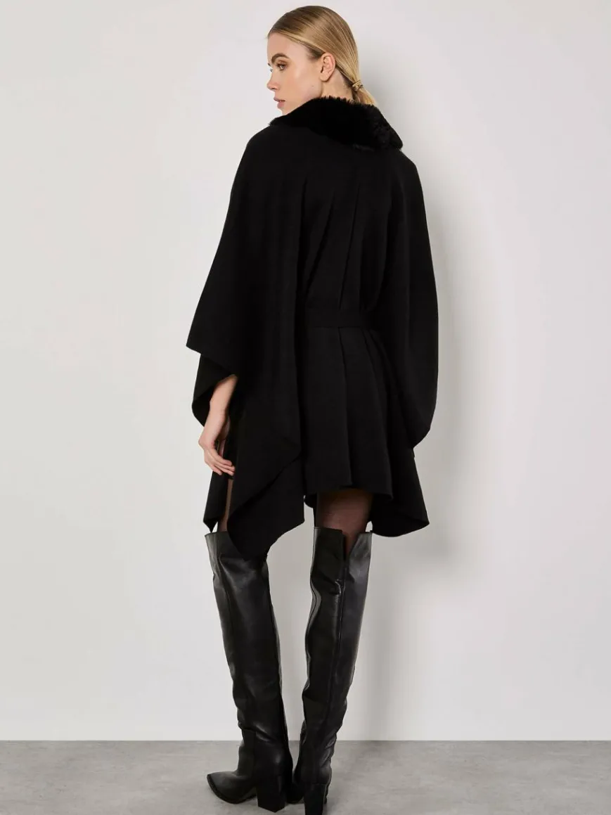 Apricot Pullover & Strickjacken*Damen Strickjacke schwarz uni