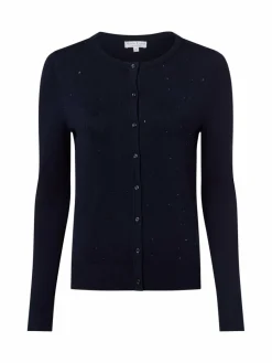 Marie Lund Pullover & Strickjacken*Damen Strickjacke marine uni