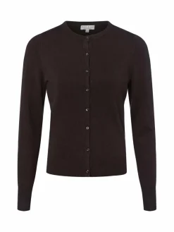 Marie Lund Pullover & Strickjacken*Damen Strickjacke schoko uni