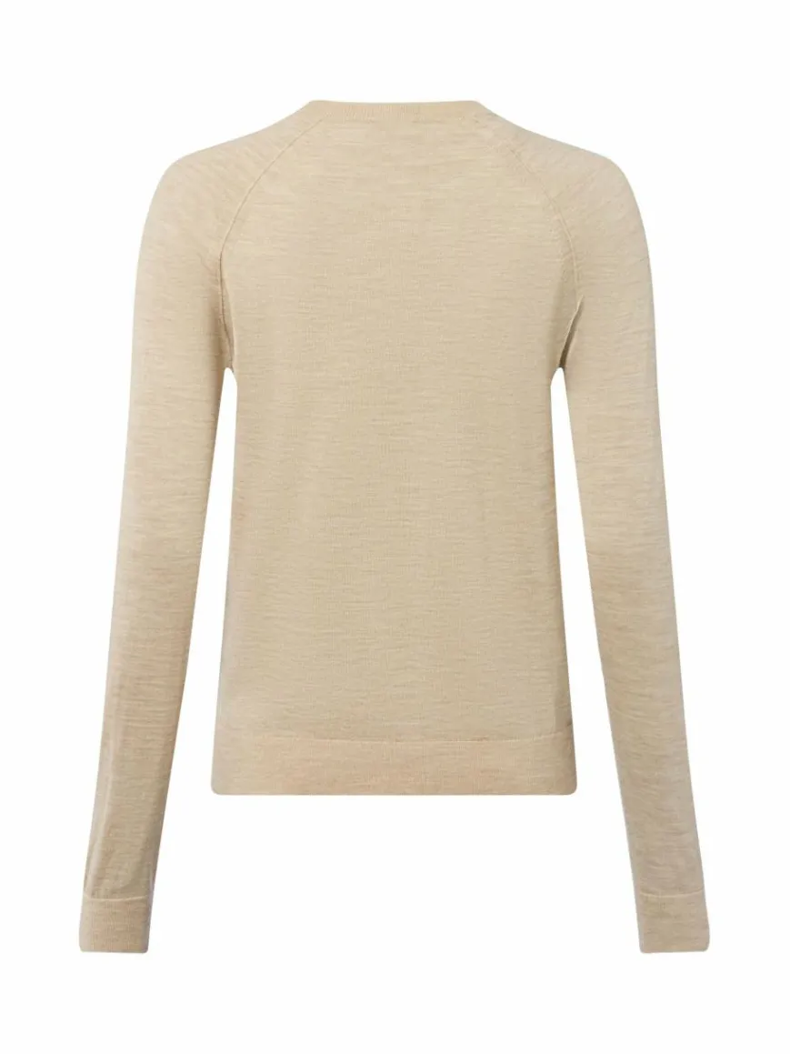 BOSS Pullover & Strickjacken*Damen Strickjacke - Fonami beige meliert