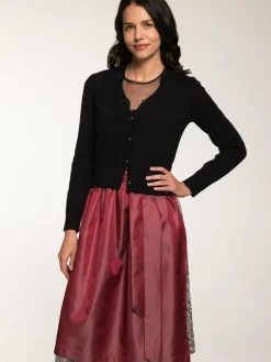 Spieth & Wenksy Pullover & Strickjacken*Damen Strickjacke - Gosina schwarz uni