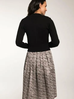 Spieth & Wenksy Pullover & Strickjacken*Damen Strickjacke - Gosina schwarz uni