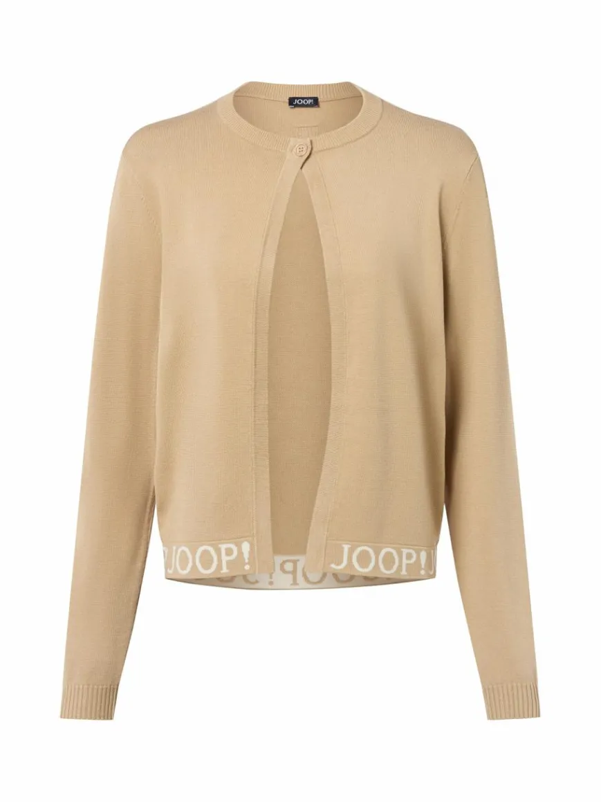 JOOP! Pullover & Strickjacken*Damen Strickjacke - Kona beige uni