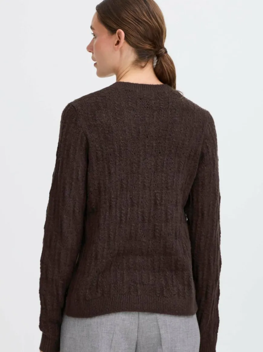 OXMO Pullover & Strickjacken*Damen Strickjacke - OXFSINVA melange uni