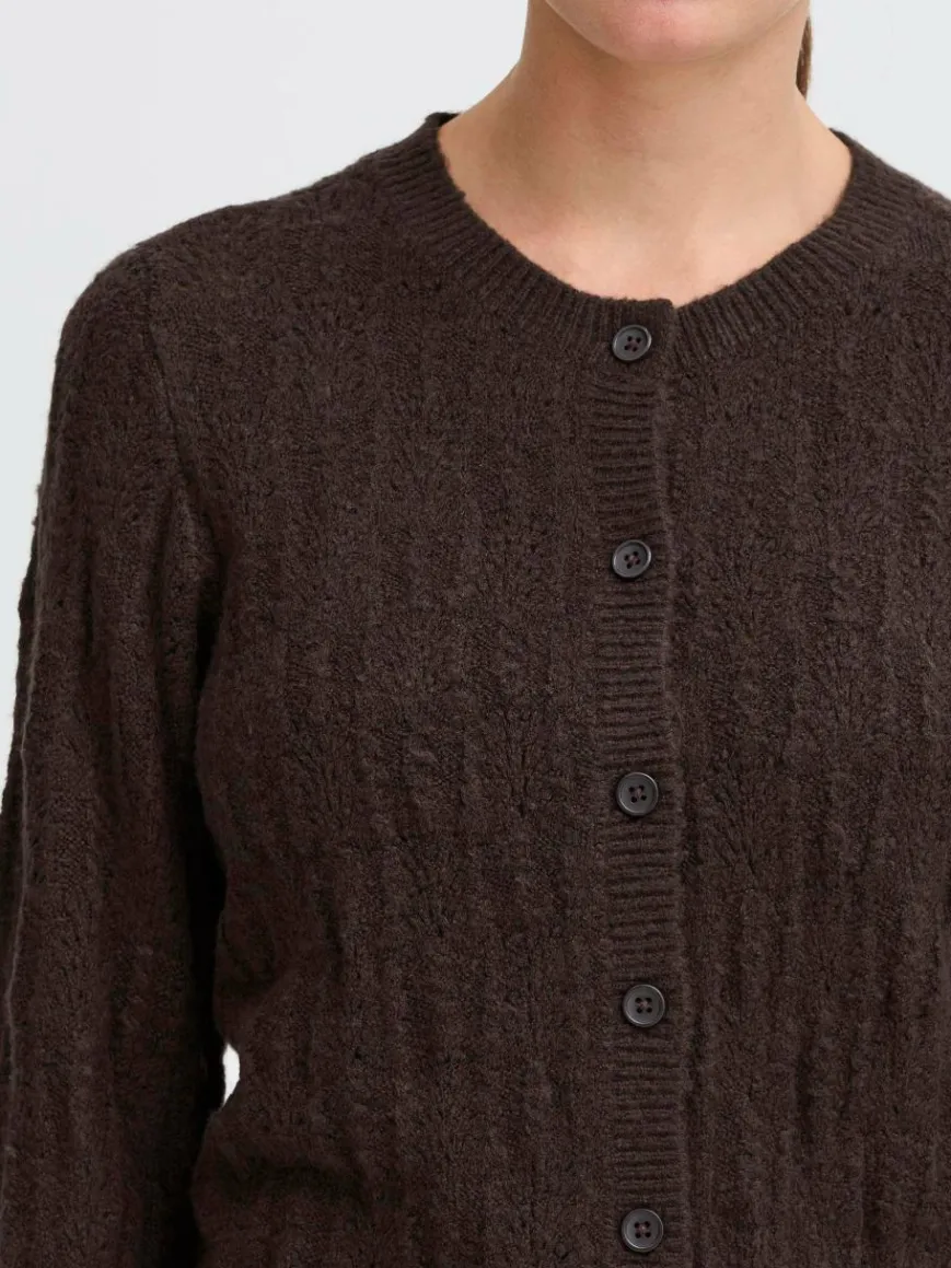 OXMO Pullover & Strickjacken*Damen Strickjacke - OXFSINVA melange uni