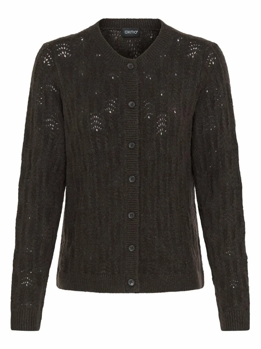 OXMO Pullover & Strickjacken*Damen Strickjacke - OXFSINVA melange uni