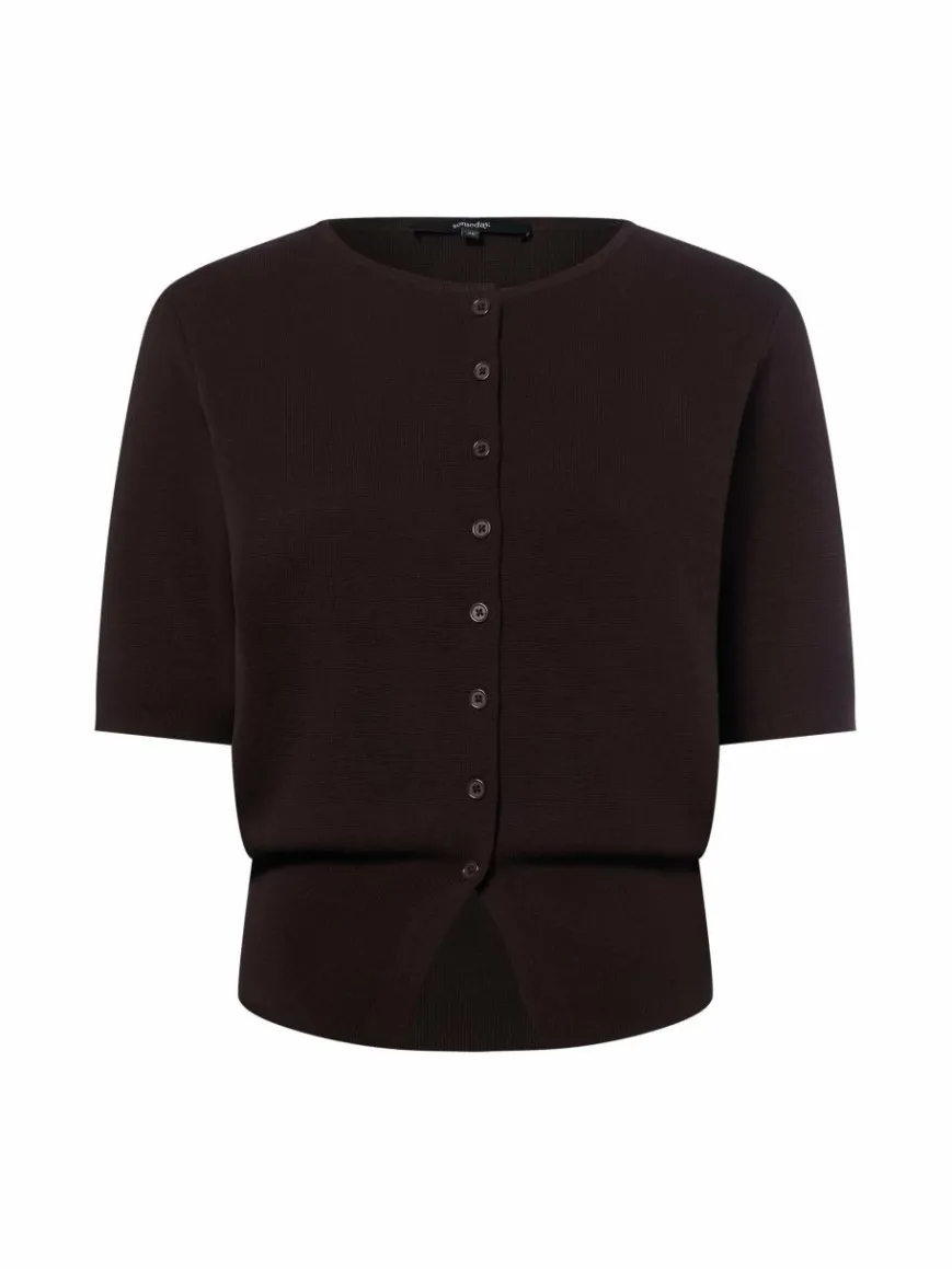 Someday Pullover & Strickjacken*Damen Strickjacke - Tinala schoko uni