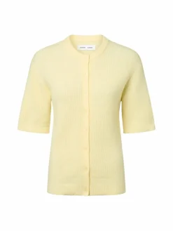 Samsøe Samsøe Pullover & Strickjacken*Damen Strickjacke mit Alpaka-Anteil - Saanoura vanille uni