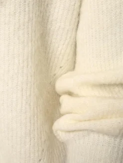 MOS MOSH Pullover & Strickjacken*Damen Strickjacke mit Alpaka-Anteil - MMThora ecru uni