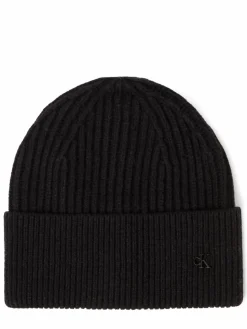 Calvin Klein Mützen & Hüte*Damen Strickmütze schwarz uni