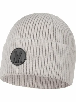 Marikoo Mützen & Hüte*Damen Strickmütze - Effelin 16 hellgrau uni