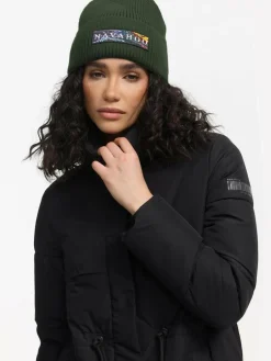 Navahoo Mützen & Hüte*Damen Strickmütze - Keksmagie 14 grün uni