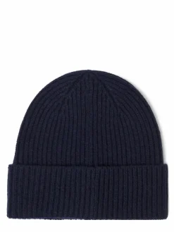 Tommy Hilfiger Mützen & Hüte*Damen Strickmütze aus Cashmere marine uni