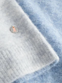 Frieda & Freddies Pullover & Strickjacken*Damen Strickpullover blau uni