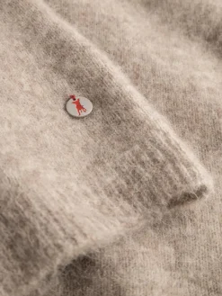 Frieda & Freddies Pullover & Strickjacken*Damen Strickpullover beige uni