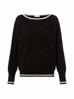 Liu Jo Collection Pullover & Strickjacken*Damen Strickpullover schwarz uni