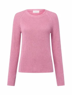 Fynch-Hatton Pullover & Strickjacken*Damen Strickpullover himbeer uni