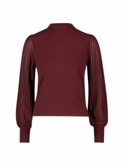 zero Pullover & Strickjacken*Damen Strickpullover purple uni