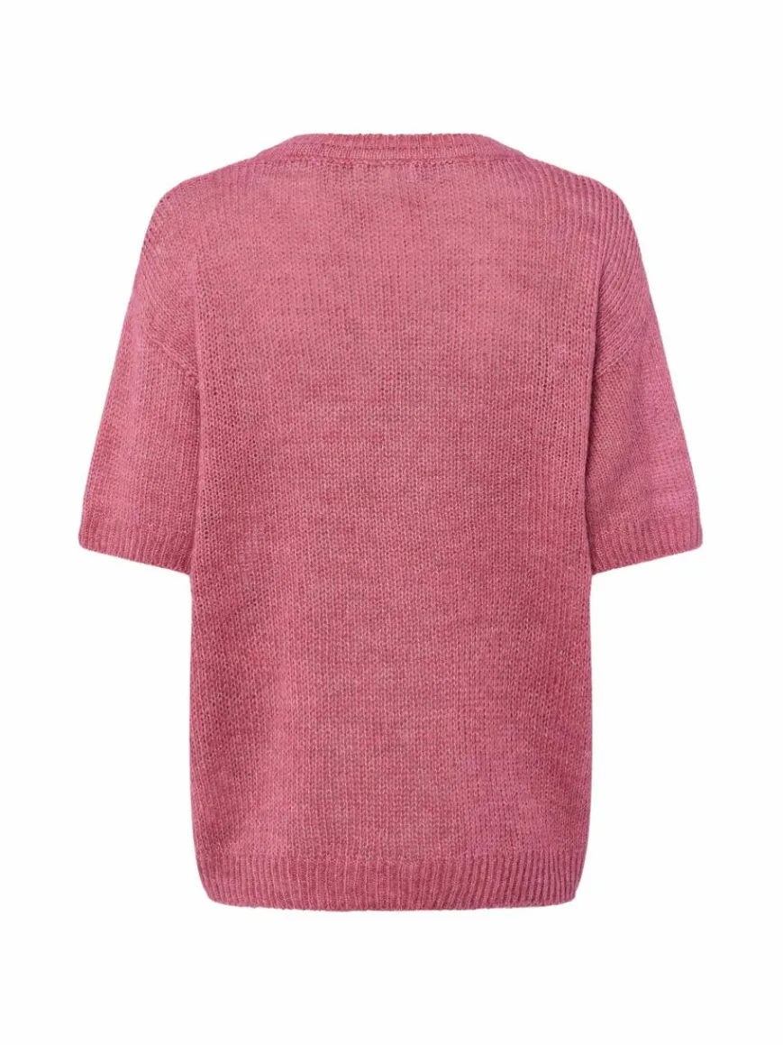 More & More Pullover & Strickjacken*Damen Strickpullover altrosa meliert