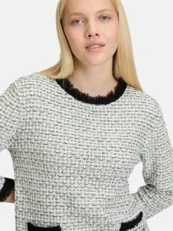 Betty & Co Pullover & Strickjacken*Damen Strickpullover mehrfarbig gemustert