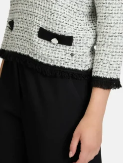 Betty & Co Pullover & Strickjacken*Damen Strickpullover mehrfarbig gemustert