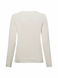 Tommy Hilfiger Pullover & Strickjacken*Damen Strickpullover ecru uni