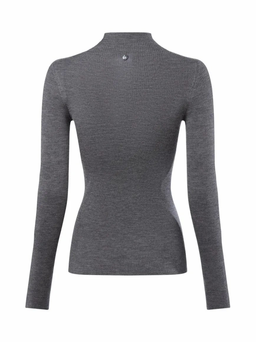 Liu Jo Collection Pullover & Strickjacken*Damen Strickpullover grau uni
