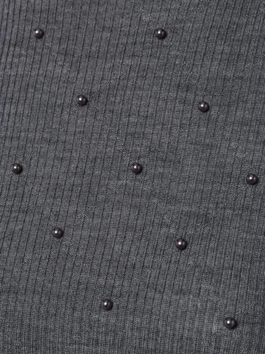 Liu Jo Collection Pullover & Strickjacken*Damen Strickpullover grau uni