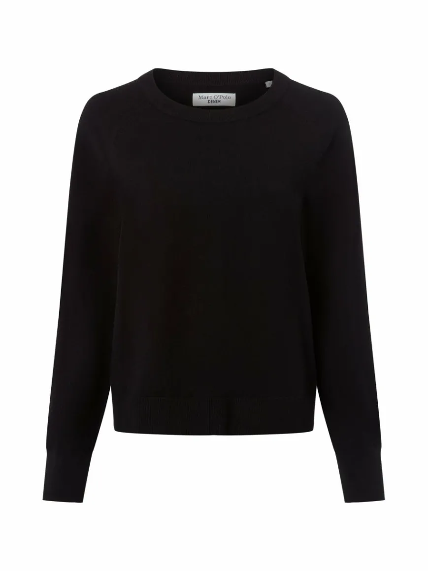 Marc O'Polo Denim Pullover & Strickjacken*Damen Strickpullover schwarz uni