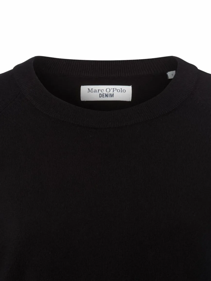 Marc O'Polo Denim Pullover & Strickjacken*Damen Strickpullover schwarz uni