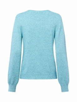 Olsen Pullover & Strickjacken*Damen Strickpullover - Henny türkis meliert
