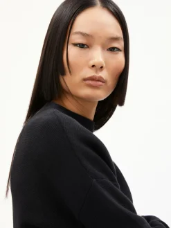 ARMEDANGELS Pullover & Strickjacken*Damen Strickpullover - Merinaa schwarz uni