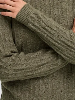 OXMO Pullover & Strickjacken*Damen Strickpullover - OXFSINVA melange uni