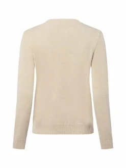 Weekend Max Mara Pullover & Strickjacken*Damen Strickpullover mit Alpaka-Anteil - Nitra beige gemustert