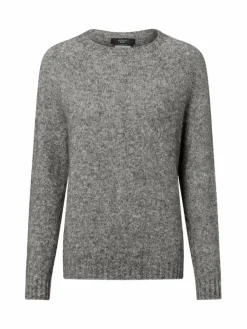 Weekend Max Mara Pullover & Strickjacken*Damen Strickpullover mit Alpaka-Anteil - Ghiacci grau meliert
