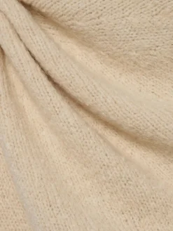 Weekend Max Mara Pullover & Strickjacken*Damen Strickpullover mit Alpaka-Anteil - Ghiacci ecru uni