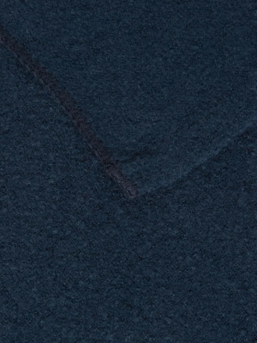 OXMO Schals & Tücher*Damen Strickschal blau uni