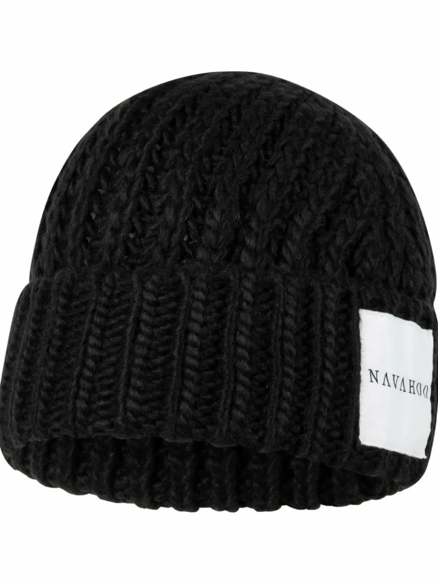 Navahoo Mützen & Hüte|Schals & Tücher*Damen Strickschal - Kuschelpärchen 14 schwarz uni