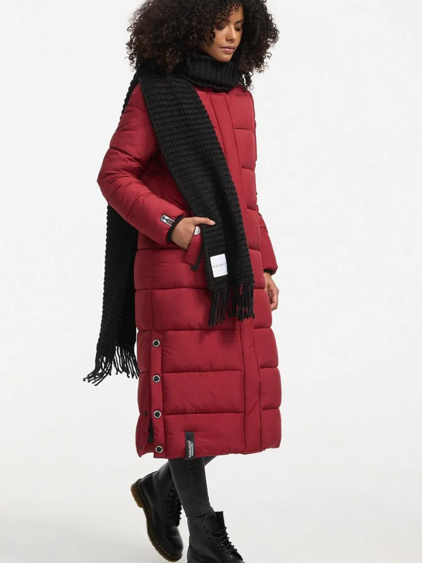 Navahoo Mützen & Hüte|Schals & Tücher*Damen Strickschal - Kuschelpärchen 14 schwarz uni