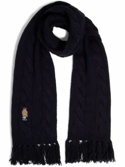 Polo Ralph Lauren Schals & Tücher*Damen Strickschal mit Wollanteil marine uni