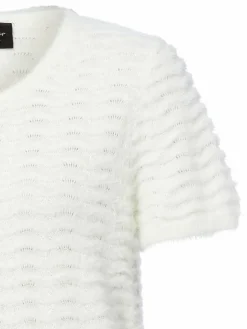 s.Oliver BLACK LABEL Pullover & Strickjacken|Shirts & Tops*Damen Strickshirt ecru uni