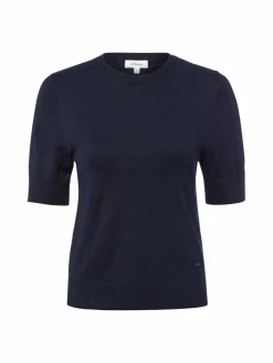 s.Oliver Shirts & Tops*Damen Strickshirt marine uni