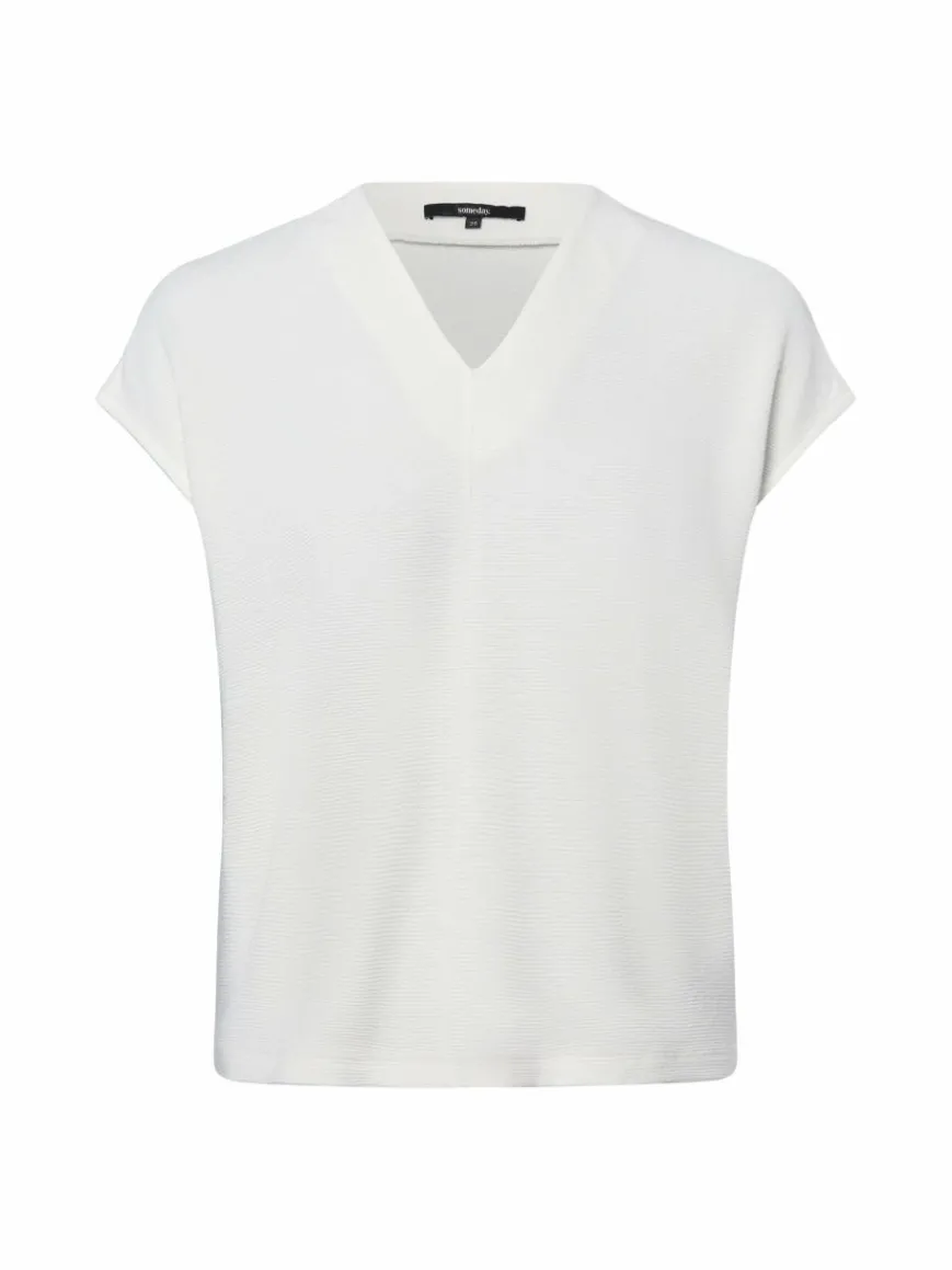 Someday Shirts & Tops*Damen Strickshirt - Kalani ecru uni