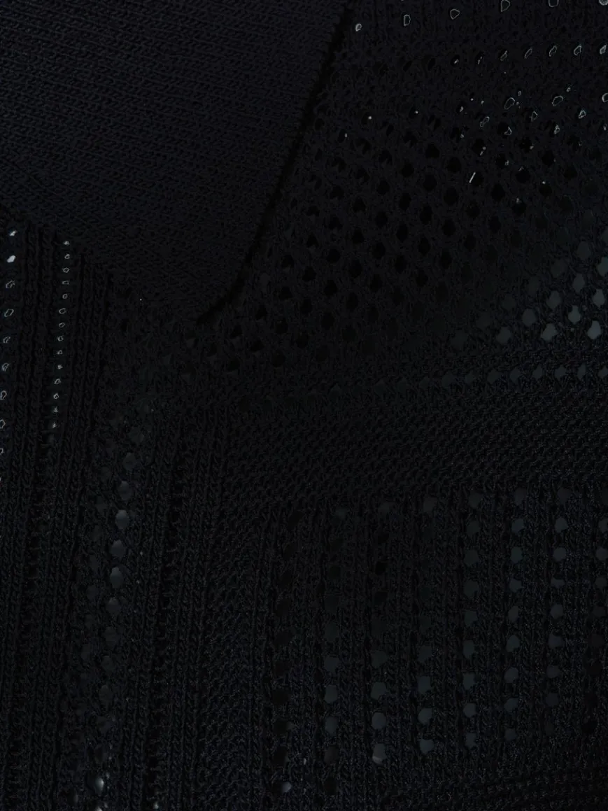 Someday Pullover & Strickjacken*Damen Strickshirt - Tiandra schwarz uni