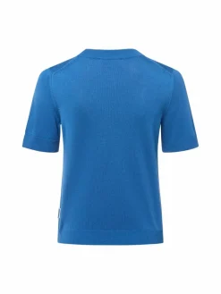 ARMEDANGELS Shirts & Tops*Damen Strickshirt -Siljiaas blau uni