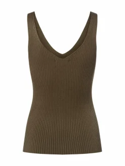 Nümph Shirts & Tops*Damen Stricktop - NUCerys oliv uni