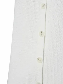 Marie Lund Jacken & Westen*Damen Strickweste ecru uni