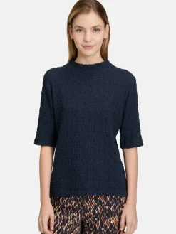 Betty Barclay Shirts & Tops*Damen Strukturshirt marine royal uni