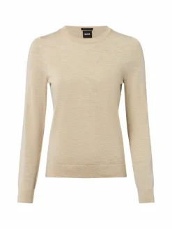 BOSS Pullover & Strickjacken*Damen Sttrickpullover - Ferpina beige uni