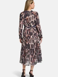 Betty Barclay Kleider*Damen Stufenkleid mehrfarbig gemustert